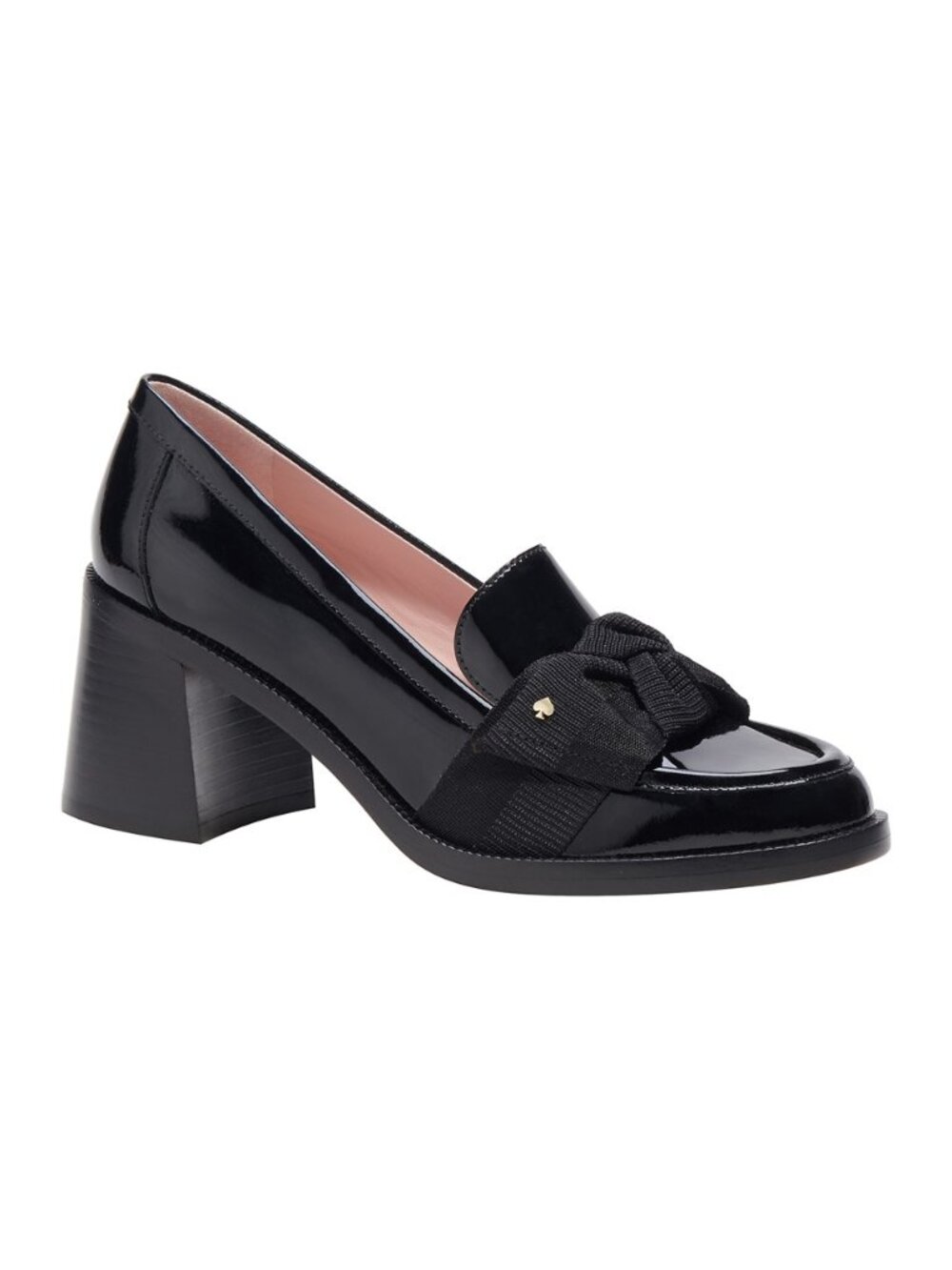 Kate Spade New York Leandra Heeled Loafers, Black, US 7.5 B - Picture 3 of 6